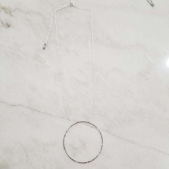 Stella & Dot Jewelry - Stella & Dot Essential Hammered Circle Pendant